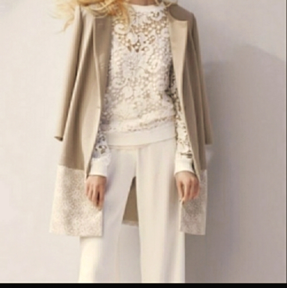 Chelsea28 Jackets & Blazers - New Chelsea lace trench coat size XS